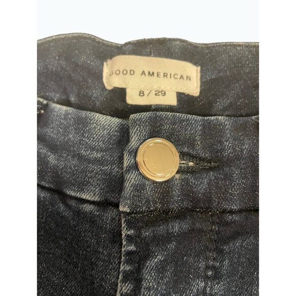 Good American GOOD LEGS W/ RAW CHEWED HEM blue 653 sz 8/29 - Picture 8 of 8